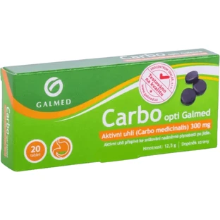 Galmed Carbo medicinalis opti 20 таблеток