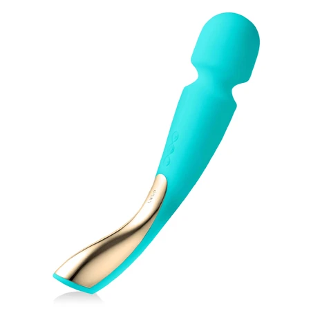 Lelo Smart Wand 2 Medium Ocean Blue, масажер для всього тіла, середній, синій: ціни та характеристики
