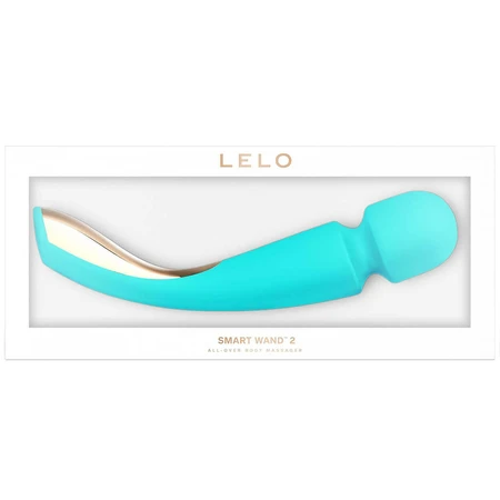 Lelo Smart Wand 2 Medium Ocean Blue, масажер для всього тіла, середній, синій: ціни та характеристики