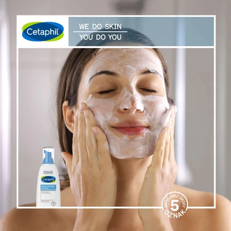 Cetaphil, пінка для вмивання обличчя легка, для нормальної, сухої та комбінованої шкіри, 236 мл ЗАБРУДНЕНА УПАКОВКА: ціни та характеристики