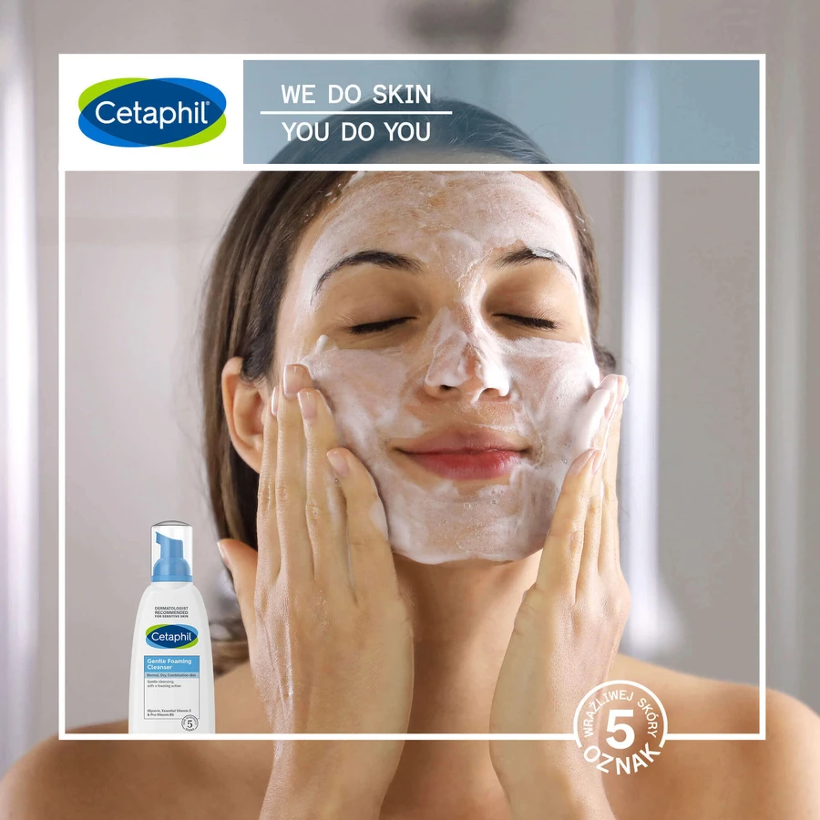 Cetaphil, пінка для вмивання обличчя легка, для нормальної, сухої та комбінованої шкіри, 236 мл ЗАБРУДНЕНА УПАКОВКА: ціни та характеристики