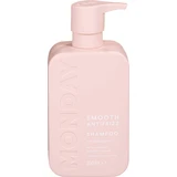 Шампунь Monday Smooth Anti-frizz pr з олією ши, для кучерявого та хвилястого волосся, 350 мл