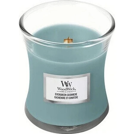 WoodWick Вічнозелений кашемір середня свічка 1×275 г, ароматична свічка: ціни та характеристики