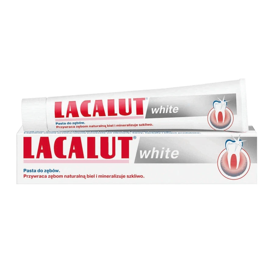 Lacalut White зубная паста отбеливающая 75 мл: цены и характеристики