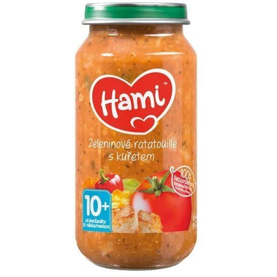 Hami Овощной рататуй с курицей 250 г: цены и характеристики