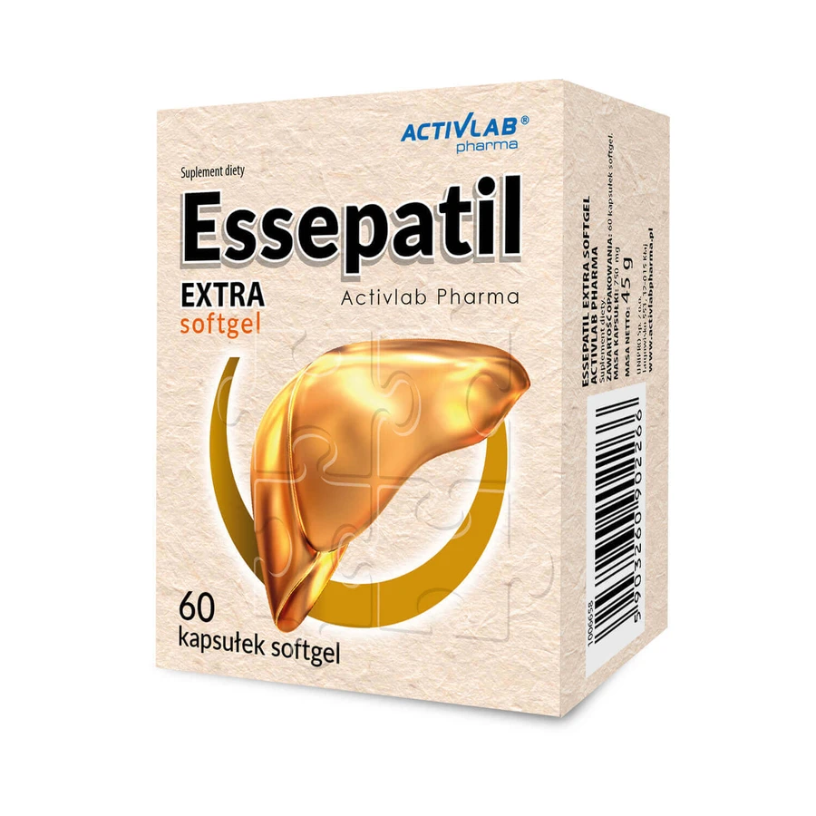 Ессепатил Екстра ActivLab Essepatil Extra, 60 капсул: ціни та характеристики