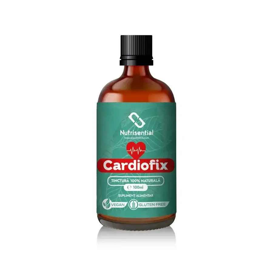 Настойка для сердечно-сосудистой системы, КардиоФикс, 100 мл, Nutrisential®: цены и характеристики