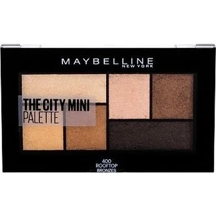 Maybelline New York The City Mini Palette палитра теней для век 400 Rooftop Bronzes 1×6 г, палитра теней для век