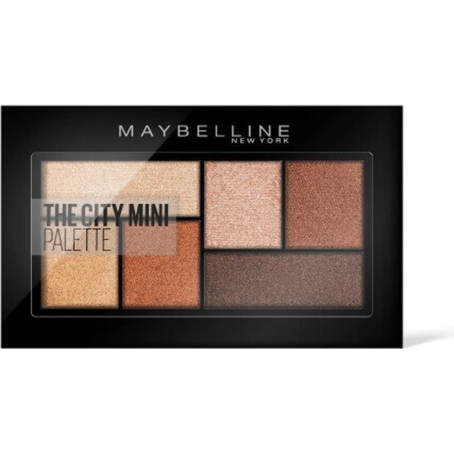 Maybelline New York The City Mini Palette палитра теней для век 400 Rooftop Bronzes 1×6 г, палитра теней для век: цены и характеристики