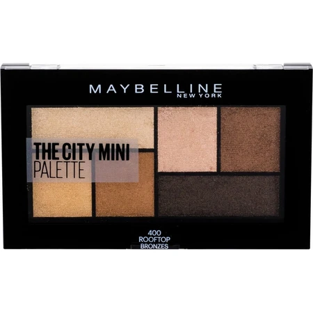 Maybelline New York The City Mini Palette палитра теней для век 400 Rooftop Bronzes 1×6 г, палитра теней для век: цены и характеристики