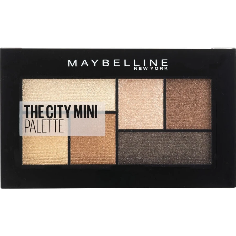 Maybelline New York The City Mini Palette палитра теней для век 400 Rooftop Bronzes 1×6 г, палитра теней для век: цены и характеристики