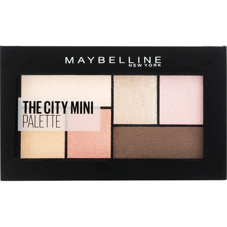 Maybelline New York The City Mini Palette палитра теней для век 400 Rooftop Bronzes 1×6 г, палитра теней для век: цены и характеристики