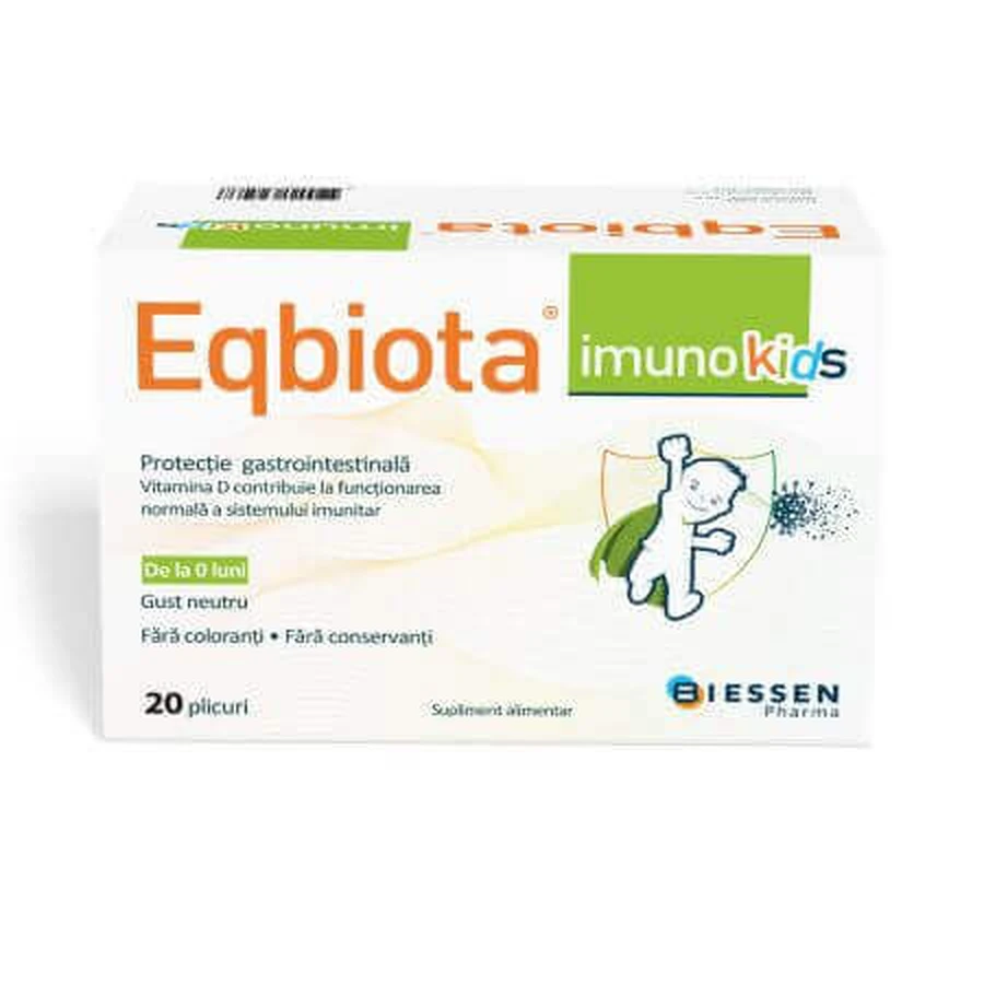 Екбіота Імуно дитячий, 20 пакетиків, Biessen Pharma: ціни та характеристики