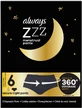 Завжди ZZZs одноразові ментруана білизна 3 шт