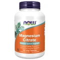 Now Foods Цитрат магния, цитрат магния, 120 капсул