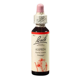 Flower Remedy Краплі для квітів осики Aspen Original Bach, 20 мл, Rescue Remedy