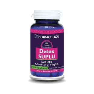 Detox Suplu, 60 капсул, Herbagetica