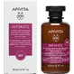 Пенка для интимной гигиены Apivita Intimate Защита от сухости деликатная очищающая с алоэ и прополисом, 200 мл