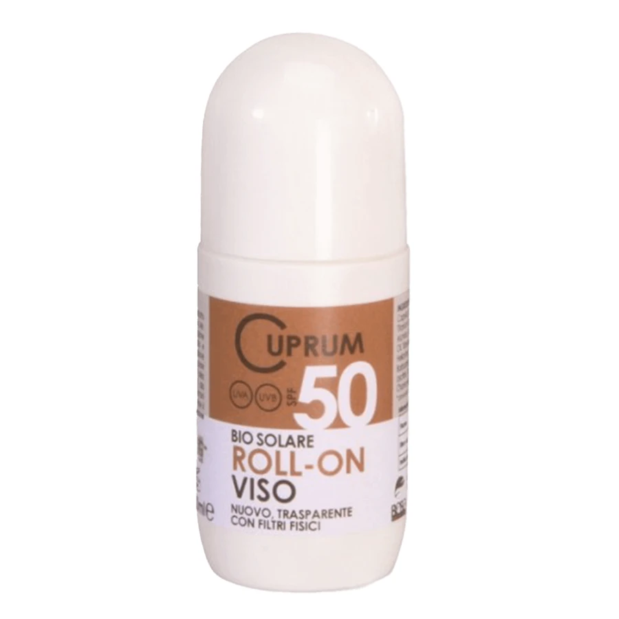 Beba Cuprum Line, солнцезащитный крем для лица и тела, ролл-он, SPF 50, 50 мл: цены и характеристики