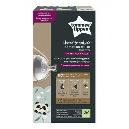 Tommee Tippee Baby Faa C2N Girl 0m+ 260 мл: цены и характеристики