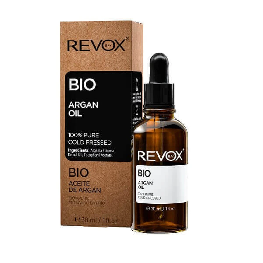 Органическое аргановое масло, 30 мл, Revox: цены и характеристики