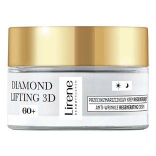 Lirene Diamentowy Lifting 3D 60+, регенеруючий денний та нічний крем проти зморшок, 50 мл