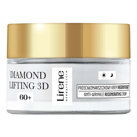 Lirene Diamentowy Lifting 3D 60+, восстанавливающий дневной и ночной крем против морщин, 50 мл: цены и характеристики
