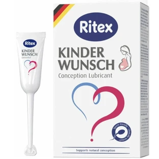 Лубрикант Ritex KinderWunsch для содействия зачатию, 8 аппликаторов по 4 мл