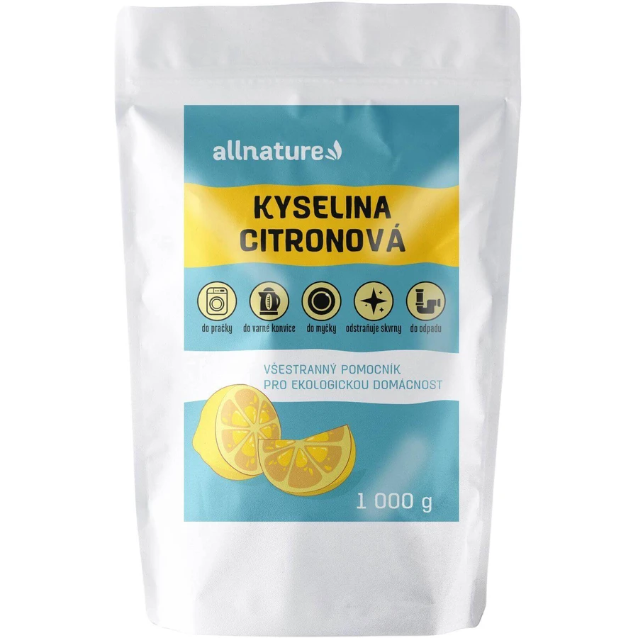 Allnature Лимонная кислота 1000 г: цены и характеристики