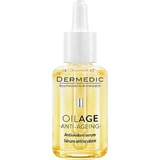 Dermedic Oilage, антиоксидантная сыворотка, для чувствительной кожи с признаками старения, 30 мл + Восстанавливающий дневной крем для кожи, 15 мл