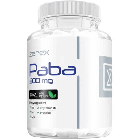 Zerex Paba - для сильного та блискучого волосся 100 м'яких капсул: ціни та характеристики