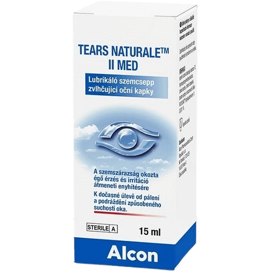 Alcon TEARS NATURALE II MED глазные капли 15 мл: цены и характеристики