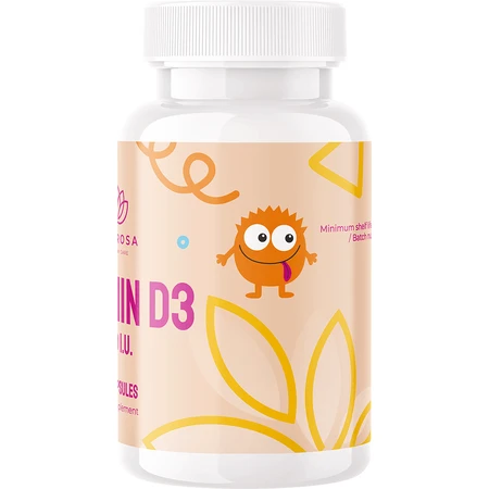 Aporosa Kids Vitamin D3 400 I.U. 100 капсул: цены и характеристики