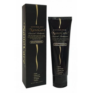 Відбілююча зубна паста White Pearl NanoCare Gold 100 г 100 г