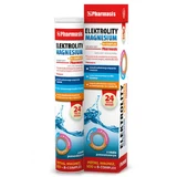 Pharmasis Elektrolity Magnesium + B-Complex, зі смаком апельсина, 24 шипучі таблетки ЗАБРУДНЕНА УПАКОВКА