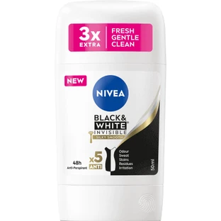 Nivea Nivea Део стик Black&W Silky 50 мл, 50 мл