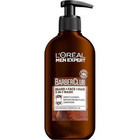 L'Oréal Paris Men Expert BarberClub гель 3в1 200 мл: ціни та характеристики