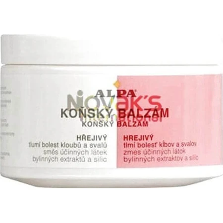 ALPA HORSE BALM Warming 1×250 мл, masana: цены и характеристики