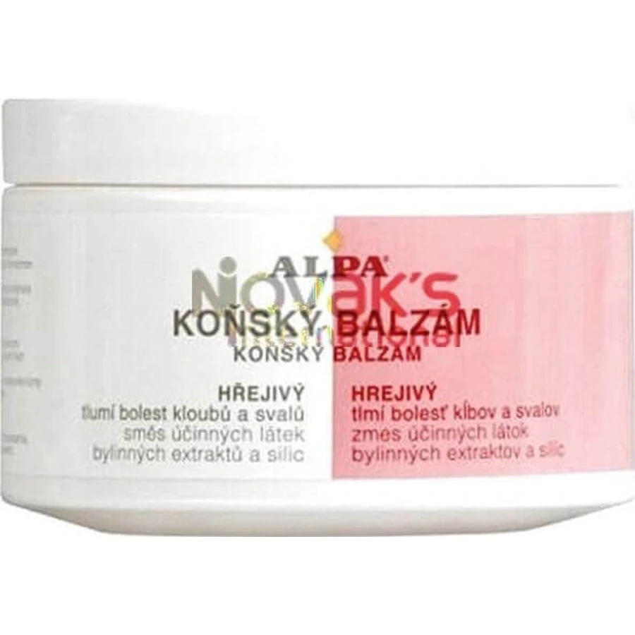 ALPA HORSE BALM Warming 1×250 мл, masana: цены и характеристики