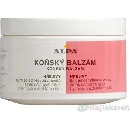 ALPA HORSE BALM Warming 1×250 мл, masana: цены и характеристики
