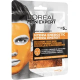 L'Oréal Paris Men Expert Підбадьорлива тканинна маска для обличчя Hydra Energetic 1 шт