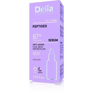 Антивозрастная сыворотка с пептидами Peptides Antiage, 30 мл, Delia Cosmetics