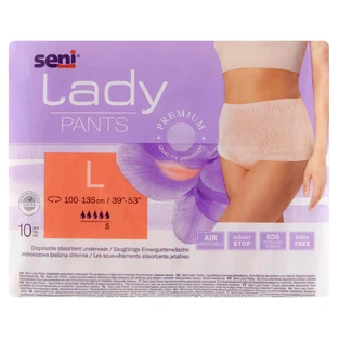Нижнее белье Seni Lady Large, 10 шт - Долгосрочно!
