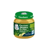 Органічне пюре Gerber з гороху, брокколі та кабачків, 125 г