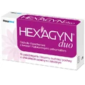 Hexagyn Duo, Гексагін Дуо вагінальні супозиторії, 10 штук