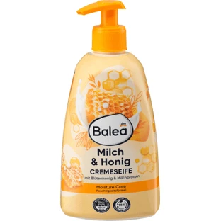 Крем-мило Balea Creme Seife Milch & Honig, 500 мл