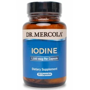 Йод (йодид калия) 1,5 МГ 30 капсул Dr Mercola