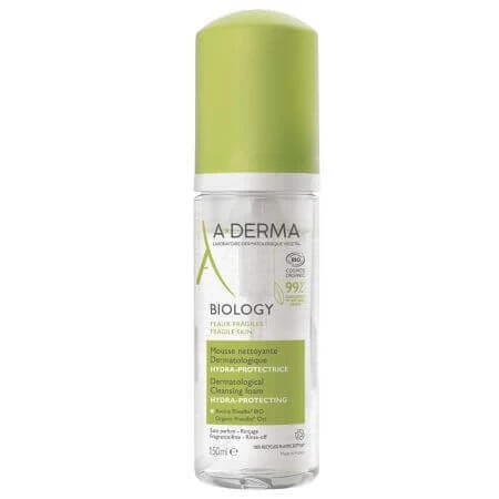 Очищуюча пінка для вмивання A-Derma Biology, 150 мл: ціни та характеристики