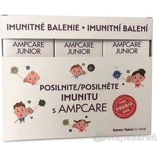 AMPCARE JUNIOR ІМУНІТЕТ ПАКЕТ 3×150 мл, сироп