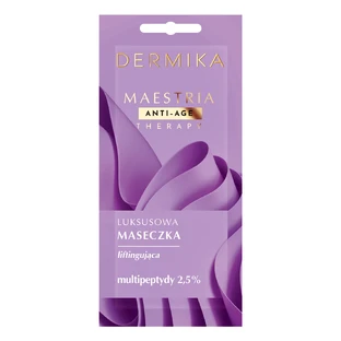 Dermika Maestria, роскошная лифтинг-маска, мультипептиды 2,5%, 7 г